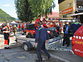 Zraz v centre dediny.
